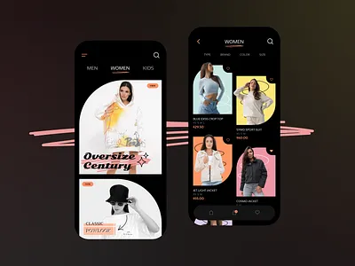 Wear store application clothes company customer customization design designers developers development digital fashion it minimalism outsourcing outstaff shades solution store work