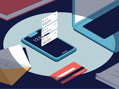 Workplace Isometry Illustration illustraion illustrator isometry workplace