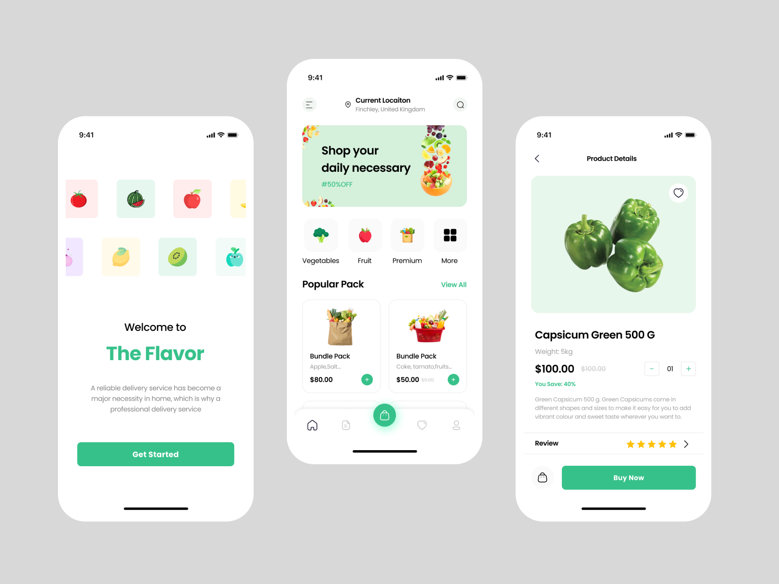 Grocery Delivery App by Bytes Technolab Inc. on Dribbble