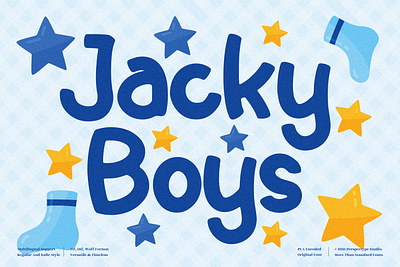 Jacky Boys - Quirky Handwritten Font app branding design icon illustration logo typography ui ux vector web