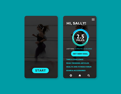 Daily UI #41 "Workout Tracker" adobe xd app design minimal mobile ui