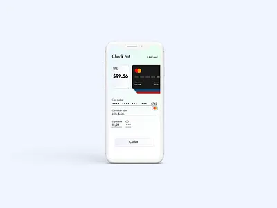 Day2 : Credit Card Checkout ui