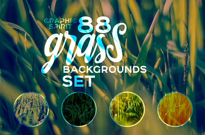 Natural HD Grass Backgrounds art backgrounds bundle collection color eco graphic grass green hd herbal herbs high resolution images jpg kraft natural pack set textures