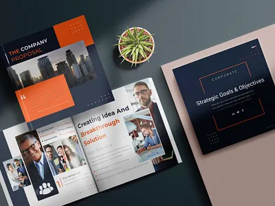 Minimal Square Proposal agency annual report book brand branding brochure business company company profile corporate creative design digital indesign minimal square proposal project proposal template proposal square brochure template square catalog web design proposal