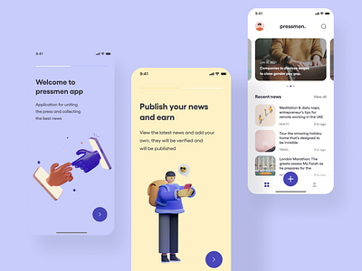 The Pressmen mobile application android android app android app design android design app app design application application ui ios app mobile mobile app mobile app design mobile design mobile ui ui uiux user interface userinterface userinterfaces ux