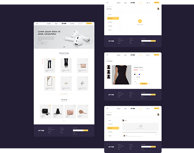 Ecommerce Store. design ecommerce shop flat design logo ui uidesign website