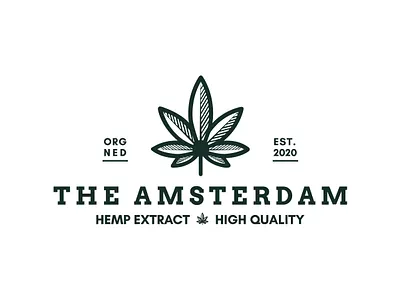 Vintage logotype concept for hemp oil cannabis cannabis branding cannabis logo cannabis packaging cbd cbd logo cbd oil cbd packaging graphicdesigner hemp hemp label hemp logo hemp oil logo designer logodesigner marijuana marijuana logo