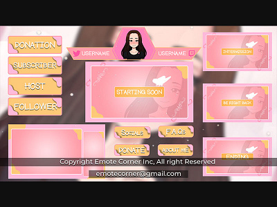 cute overlay Design aniamtedoverlay cute cute art cute illustration cuteoverlay illustrations screens smallstreamer streamercommunity streamers twitch.tv twitchaffiliate twitchalerts twitchcommunity twitchdesign twitchoverlay twitchpanels