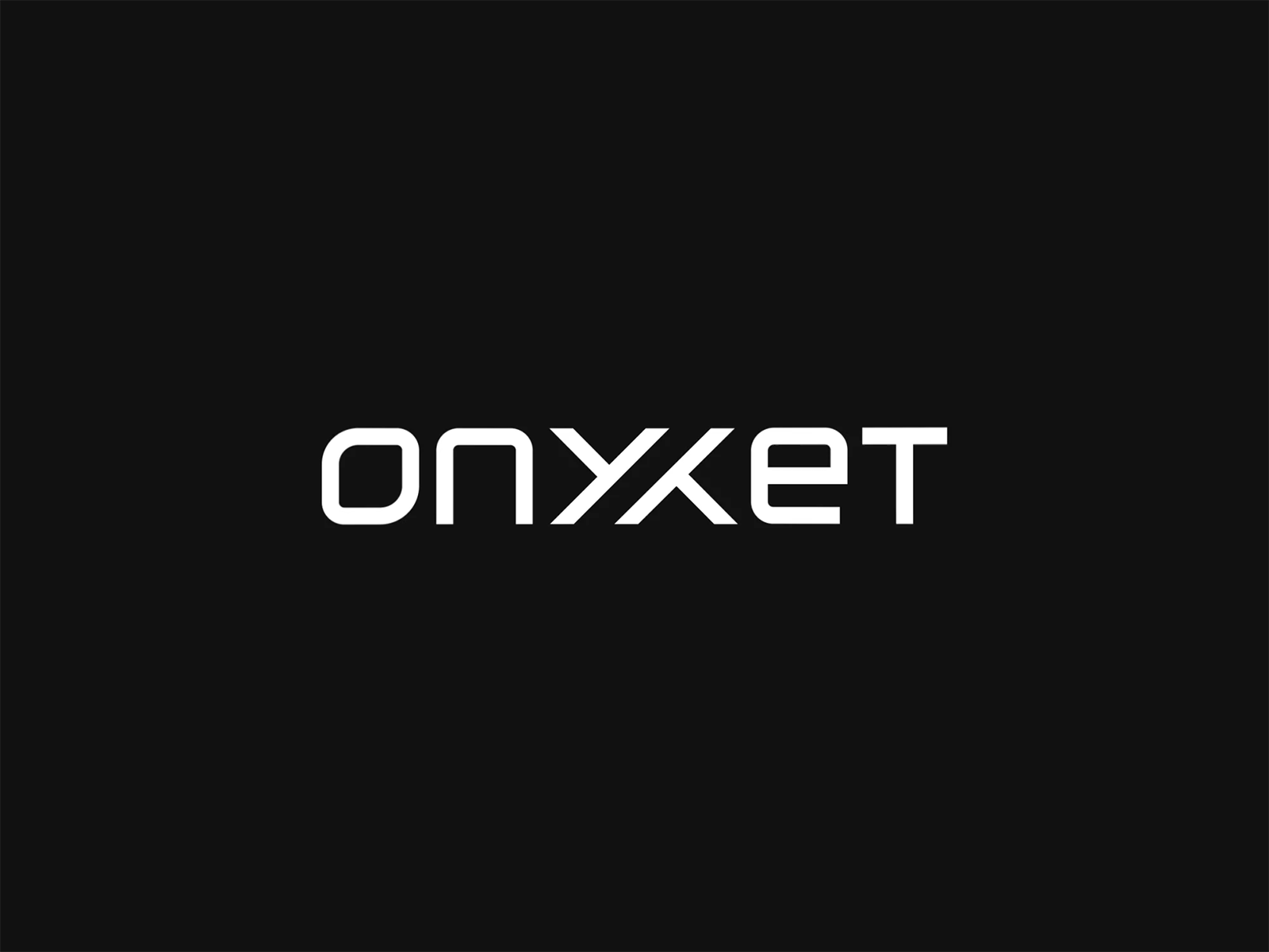 Onyxet logo animation after effects animated animated logo animation animator branding corporate gif identity identity design intro logo animation logo design motion design motion graphics shape animation typography vector