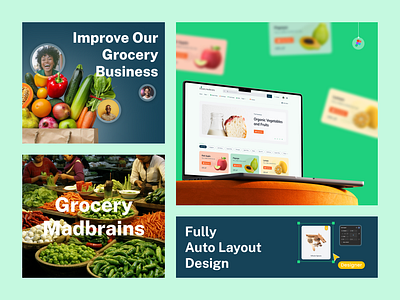 Grocery shop website ui appdesign cleanui convenienceshopping dailyessentials darkmodeui ecommerceui fooddelivery freshgroceries groceryapp grocerystore homedelivery minimalui mobileappdesign moderndesign onlineshopping shoppingapp smartshopping userexperience uxdesign