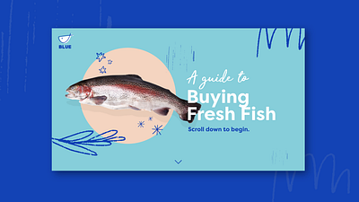 Guide to buying fresh fish elearning course with Evolve adobexd animation branding course design elearning elearning design elearning development evolve fish guide illustration learning design online course swdigital ui user interface ux vector visual design