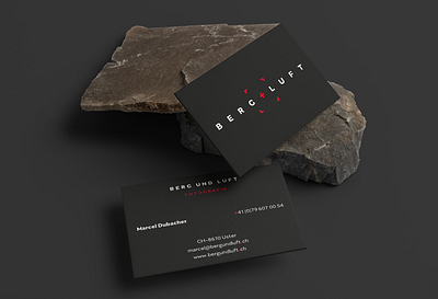 Berg + Luft business card business card