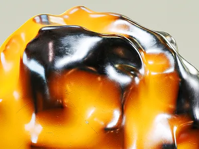 Transformation cinema4d design emoji octane typography webdesign