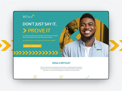 RITTech DeskTop app brand customer journey experience design landing page landing page design landing page ui marketing marketing campaign marketing site typography ui ui design user experience ux