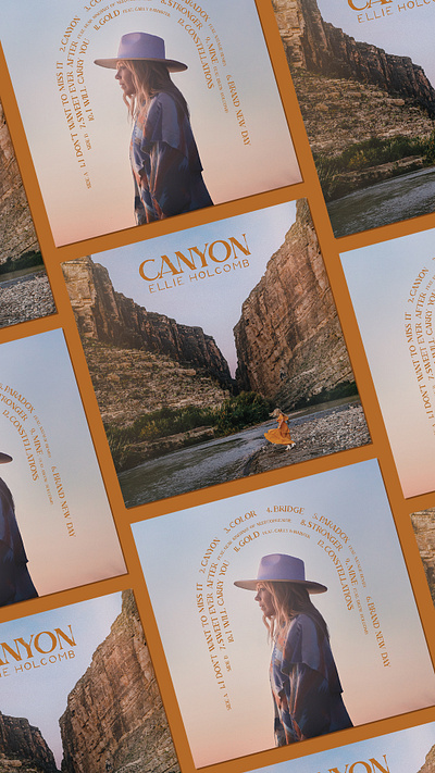 Canyon album album art nashville packaging design print vinyl