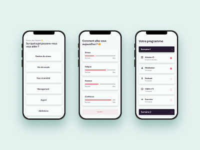 Mensana | App Design app app design application application design application ui branding mental health mental health awareness mentalhealth ui ui ux ui design uiux ux ux design