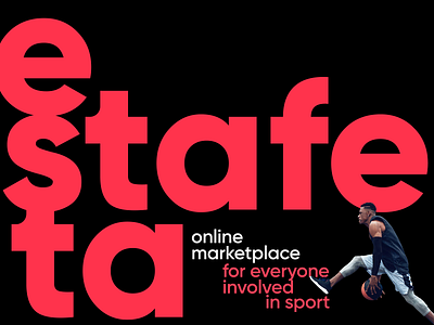 Estafeta. Online store branding logo ui
