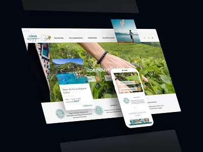 Maisons du Voyage PIM agence design dnd ecommerce home magento maisons mobile page pim responsive travel ui voyage website