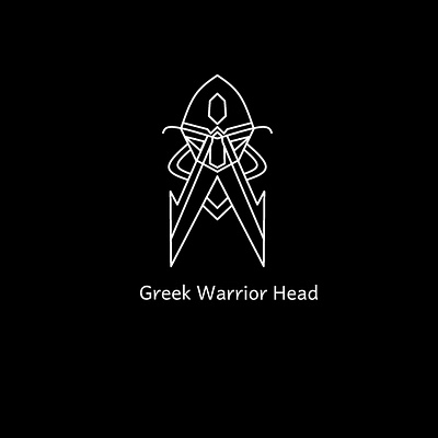 Proyek 89 Warrior Head logo logodesign