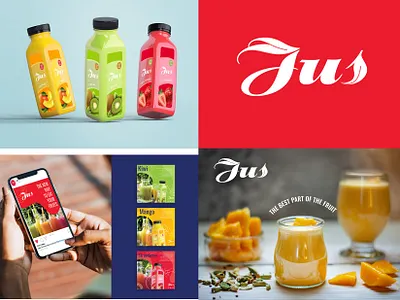 Jus advertising brand identity branding design label design label packaging labeldesign labels logo logodesigner packaging design