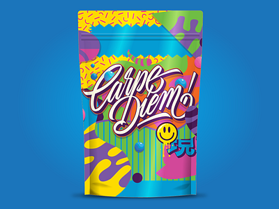 Pound Bag Vector Mockup art cannabis cannabis design cannabis packaging design graphic design package packaging pound bag vector vector art