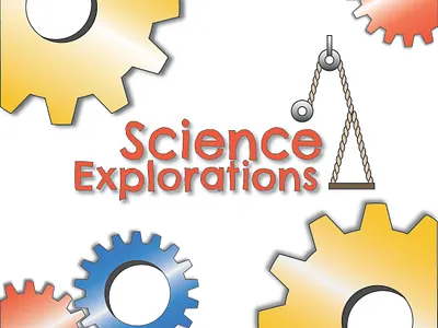 WonderLab Museum Science Explorations Advertisement branding children design flat flat design illustrator logo science and technology