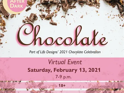 WonderLab After Dark Event Advert branding design illustrator