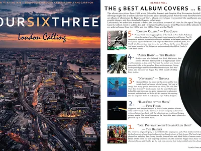 3-Spread Magazine Concept design indesign magazine print typography