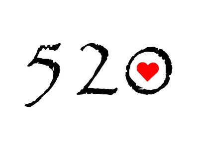 520 520 colgo97 iloveu letterlogo logotype typography