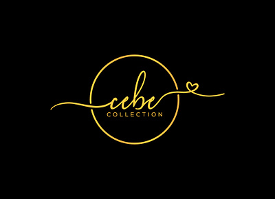 Ladies Fashion Vlog flat illustration logo logodesign minimal typography