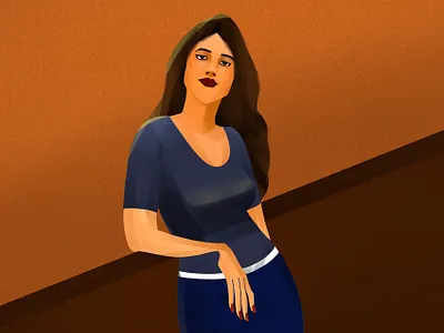 Artwork illustration procreate ui