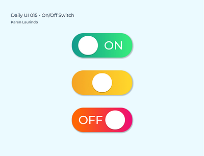 On/Off Switch 015 app dailyui dailyuichallenge design digital figma identity illustration switch ui ux