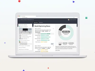 build spinning base admin dashboard app branding enterprise ux icon illustration sketch ui ux vector