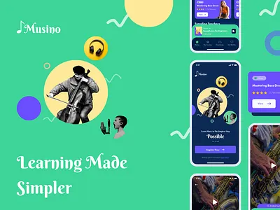 Music App app ui course app design ios learning app music app ui ui design