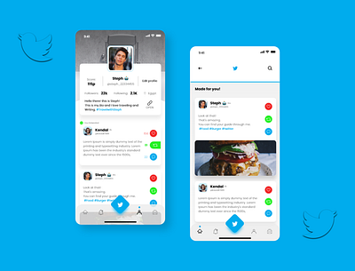 Twitter Mobile App UI Design app design app design ui mobile app ui mobile app ui design twitter app screens twitter app ui twitter app ui design twitter app ui design twitter mobile app design ui ui design ui ux user interface design