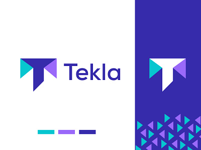 tech logo design for Tekla a b c d e f g h i j k l m brand identity branding clean design creative ecommerce letter logo logo logo design agency logo desing logo mark logos minimal modern logo n o p q r s t u v w x y z simple logo t logo tech logo technology logo visual identity