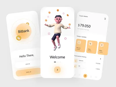 Banking App - Mobile Design 2021 2021 design 2021 trend alphadesign banking bankingapp clean design designs finance finances fintech germany julius branding minimal mobile mobile app mobile app design mobile design mobile ui