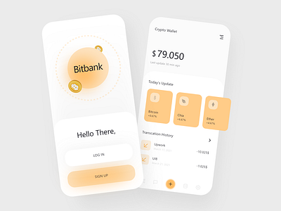 Bitbank App - Mobile Design 2021 2021 design 2021 trend alphadesign bank banking clean design designs finance finance app financial germany julius branding minimal mobile mobile app mobile app design mobile design mobile ui