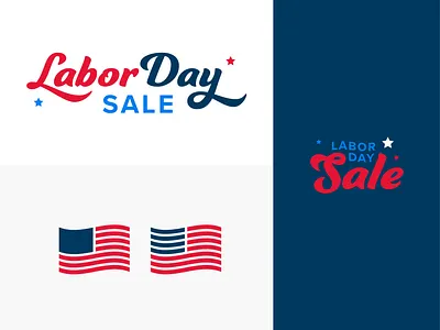 Labor Day Sale campaign laborday sale stars stars and stripes usa