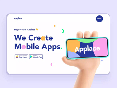 Applace | Mobile Edutainment animation app clean design desktop ios minimal mobile site ui ux vector web web design website