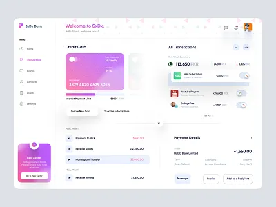 Fintech dashboard ui concept admin admin interface admin panel admin theme admin ui dahsboard dashboard dashbroad fintech fintech dashboard interface user dashboard
