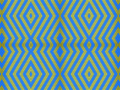 Lines / circles blue and yellow pattern V2 blue circle design geometric illustration lines pattern yellow