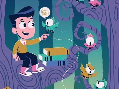 Unexpected Discourse Redux cartoon character design childrens illustration design digital art digital illustration drawing illustration vector