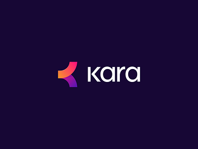 Kara Dating app branding dating design graphic design logo type typography