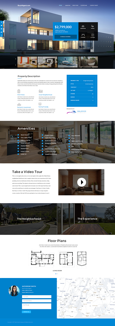 Real Estate WordPress template housing property realestate