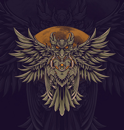 OWLABORACHINE animation artwork branding design illustration machine mecha owl robot