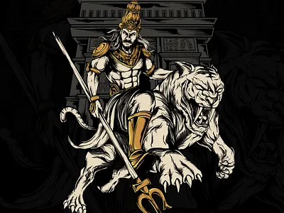 JOYOBOYO artwork culture design illustration joyoboyo king tiger