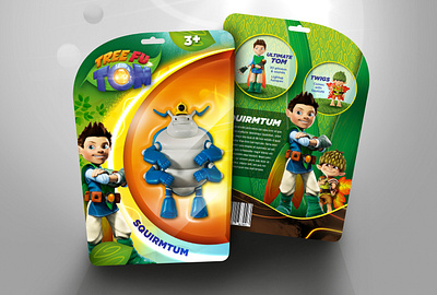 Tree Fu Tom packaging design packaging print design toy packaging