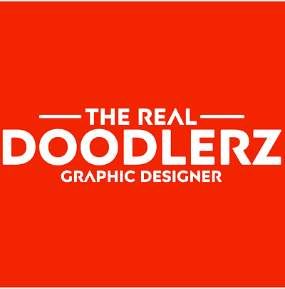 Updated Logo For Doodlerz Design Agency art art branding doodlerz illustration logo logo concept logo deisgn logo design logo design mockup minimal minimalist mockup simple text vector