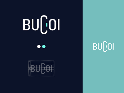 BUCOI blue branding design flat logo logotype minimal minimalism minimalist minimalistic outline vector
